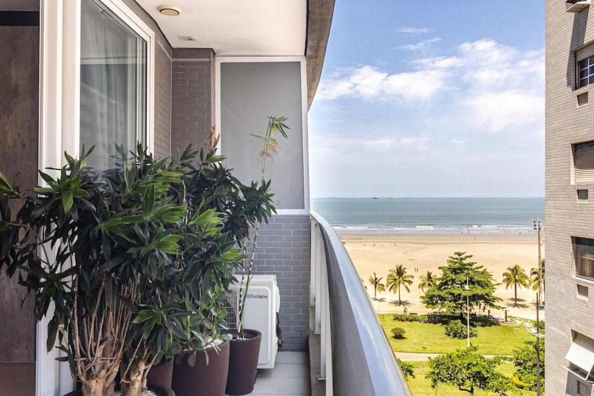 Studio Moderno Em Condominio De Luxo Pe Na Areia سانتوس المظهر الخارجي الصورة