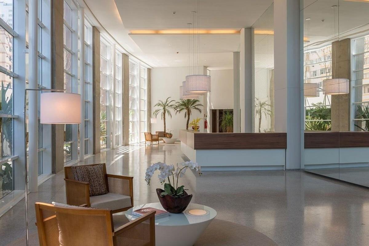 Studio Moderno Em Condominio De Luxo Pe Na Areia سانتوس المظهر الخارجي الصورة